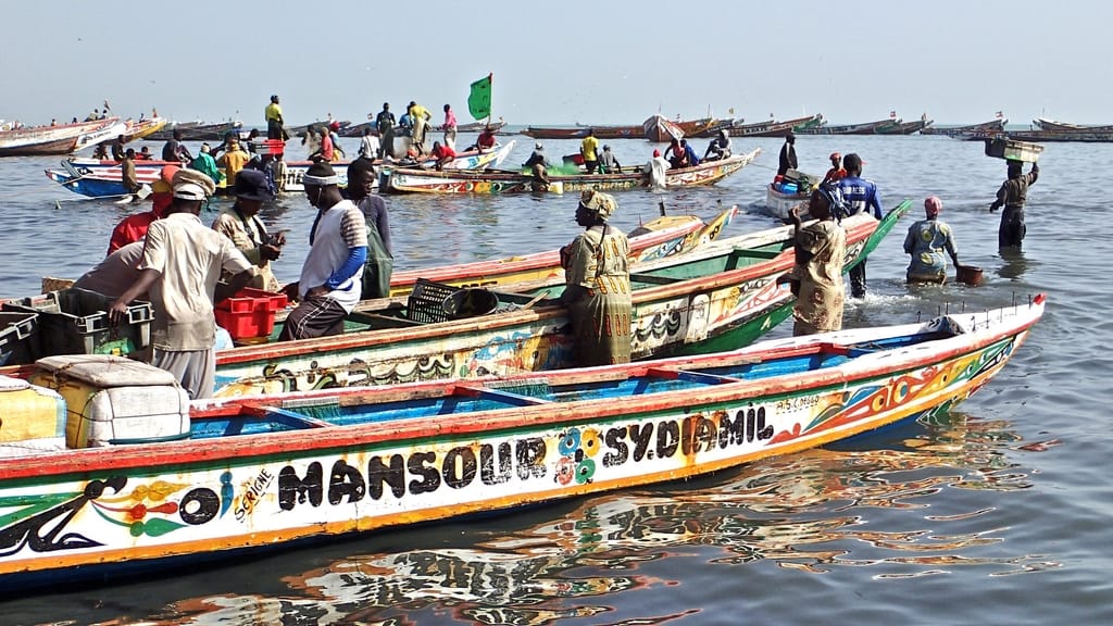 villaggio di pescatori in senegal
fishermen village in Senegal