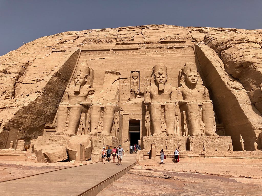 Abu Simbel in Egitto