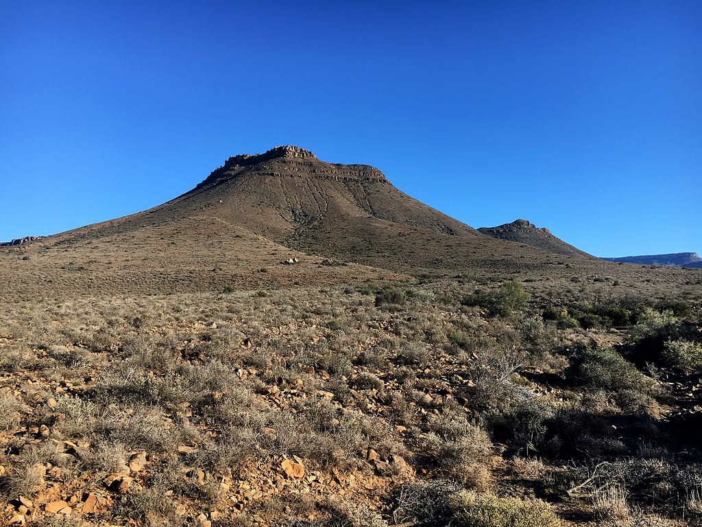 Deserto del Karoo in Sudafrica