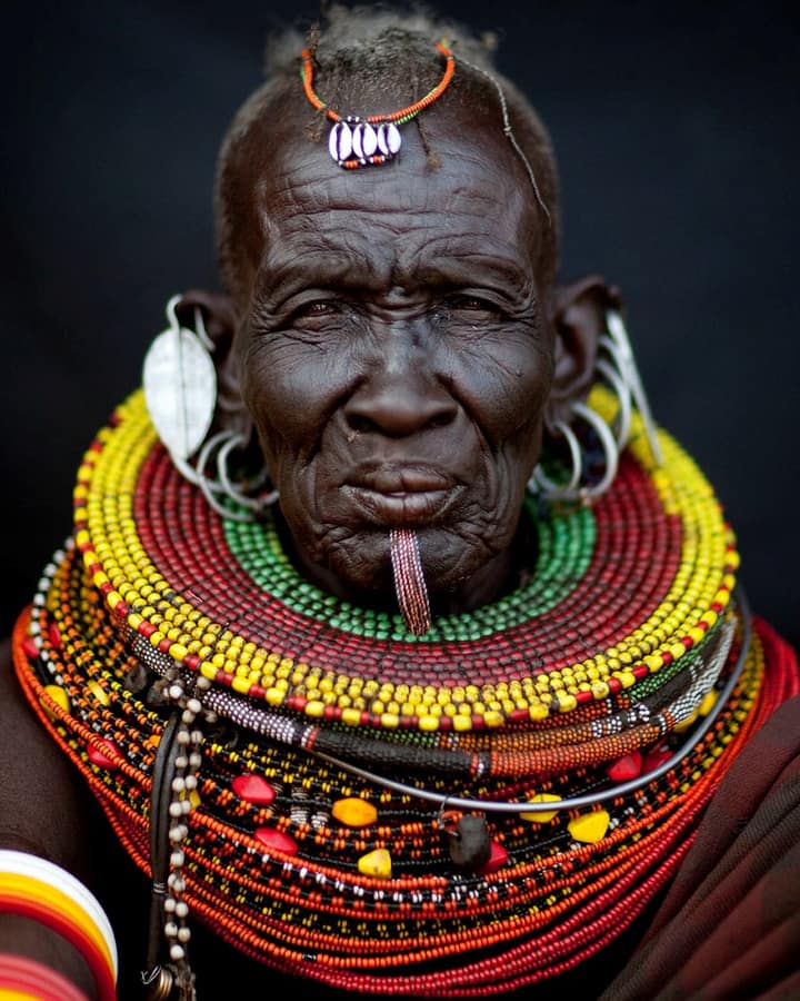 I gioielli per il popolo Turkana sono uno status symbol